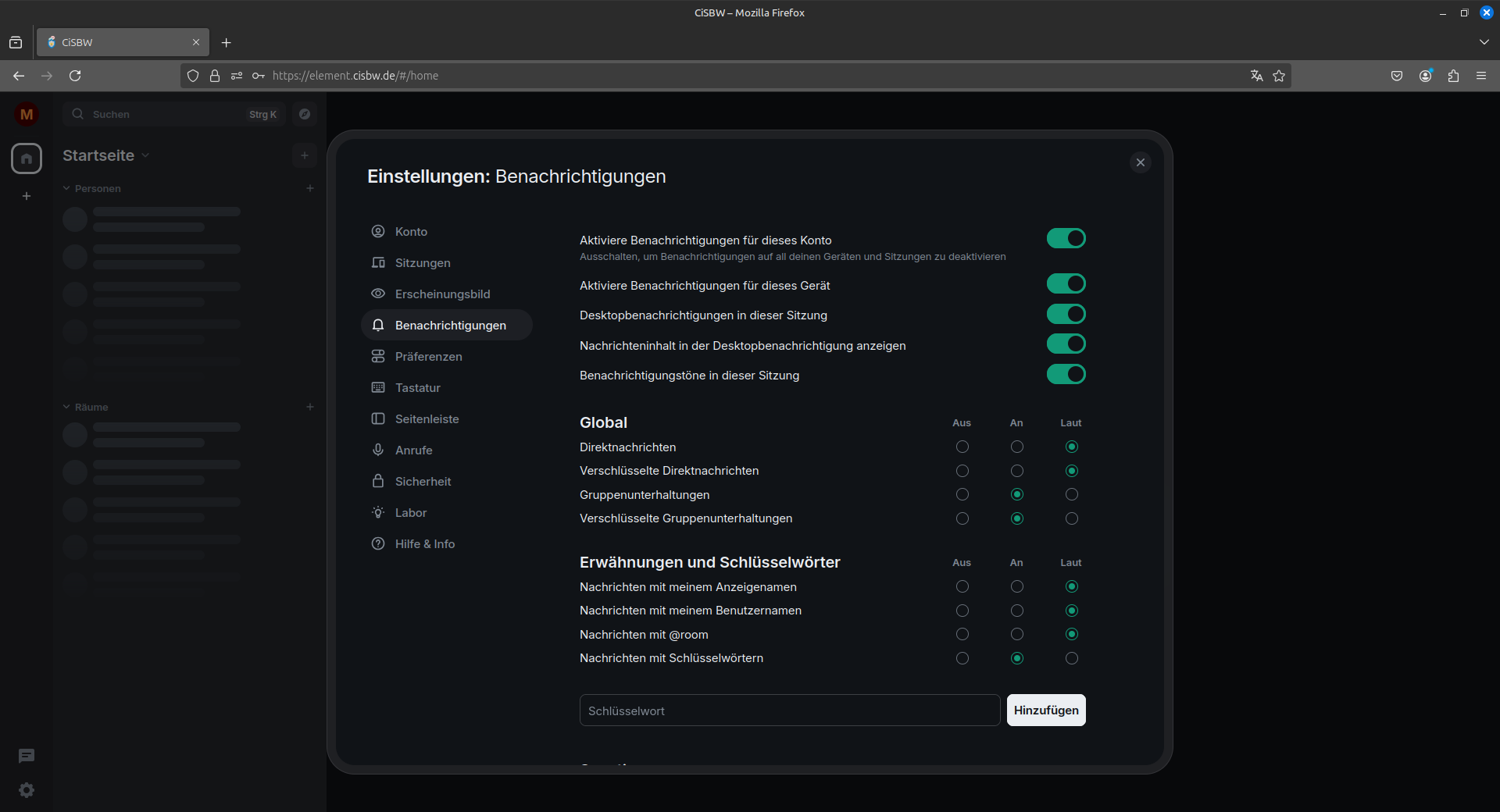 Screenshot Push Benachrichtigungen zu aktivieren