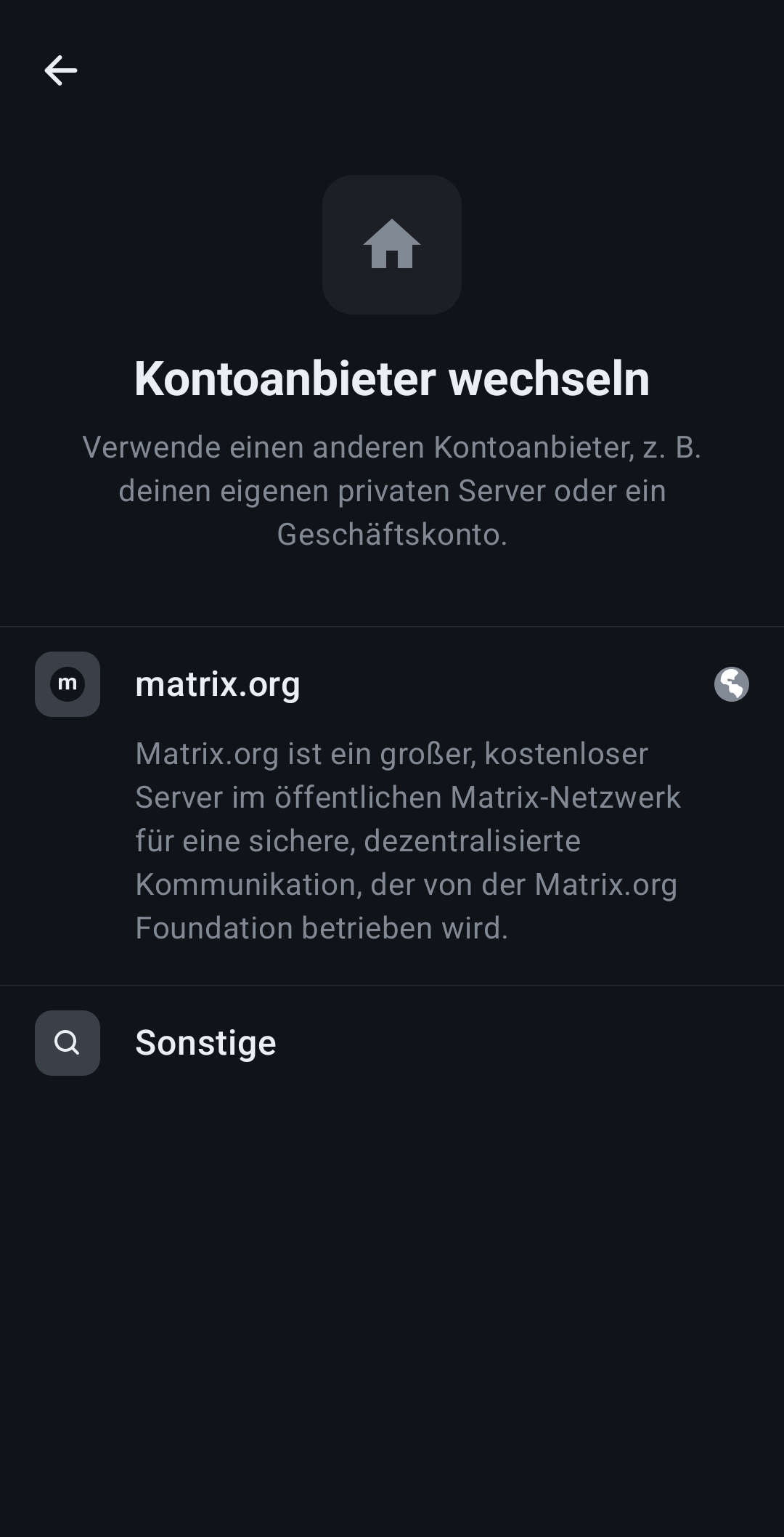 Kontoinhaber wechseln